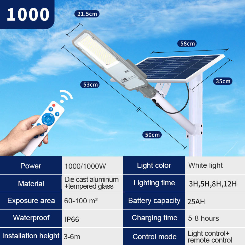 Solaire Led Réverbère