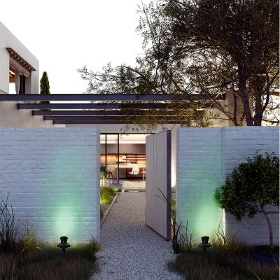 Projecteurs solaires extérieurs 2 en 1 LED colorées réglables étanches pour pelouse de jardin en vrac
