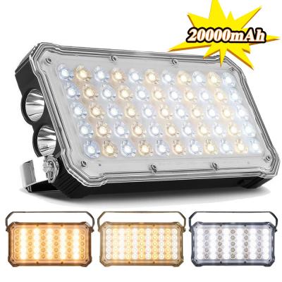 Lanterne de camping à LED Lampes de camping rechargeables Outdoor 20000mah Outdoor Barbecue light