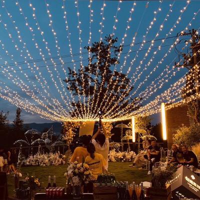 Led fée guirlandes lumineuses guirlandes décorations de noël pour la maison en plein air fête de mariage fée jardin décor lampadaires